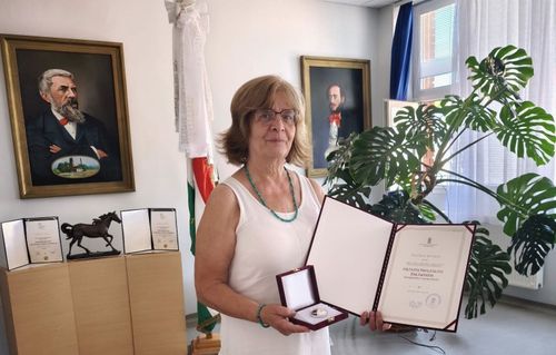 Patonai Katalin emlékérmet kapott