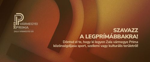 Zala megyei Príma Díj közönségdíj